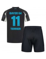 Otroške Nogometnih dresov Bayer Leverkusen Martin Terrier #11 Tretji 2024-25 Kratki rokavi (+ hlače)